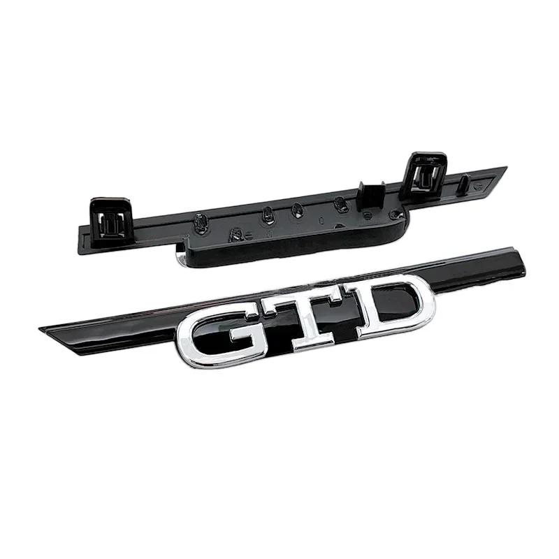 2026 Hot For VOLKSWAGEN VW 3D ABS Car Front Grille Emblem Badge for Volkswagen Golf 8 MK8 Rline GTI GTD GTE Logo Polo