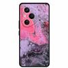 For Honor 400 Pro 5G Case Honor 400 5G Marble Painted Silicone Back Cover Cases for Honor 400 Pro/ 400 TPU Black Case 400 Pro 5G