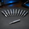 10PCS Silver Soldering Iron Tips 900M-T Series Lead-free Solder Tips  For Electronics Repair