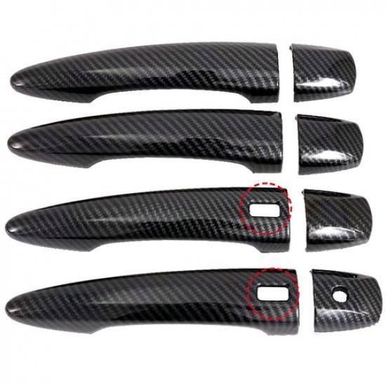 With Smart Holes Car Door Handles Cover Trim For Nissan Altima 2019+ Sentra 2020