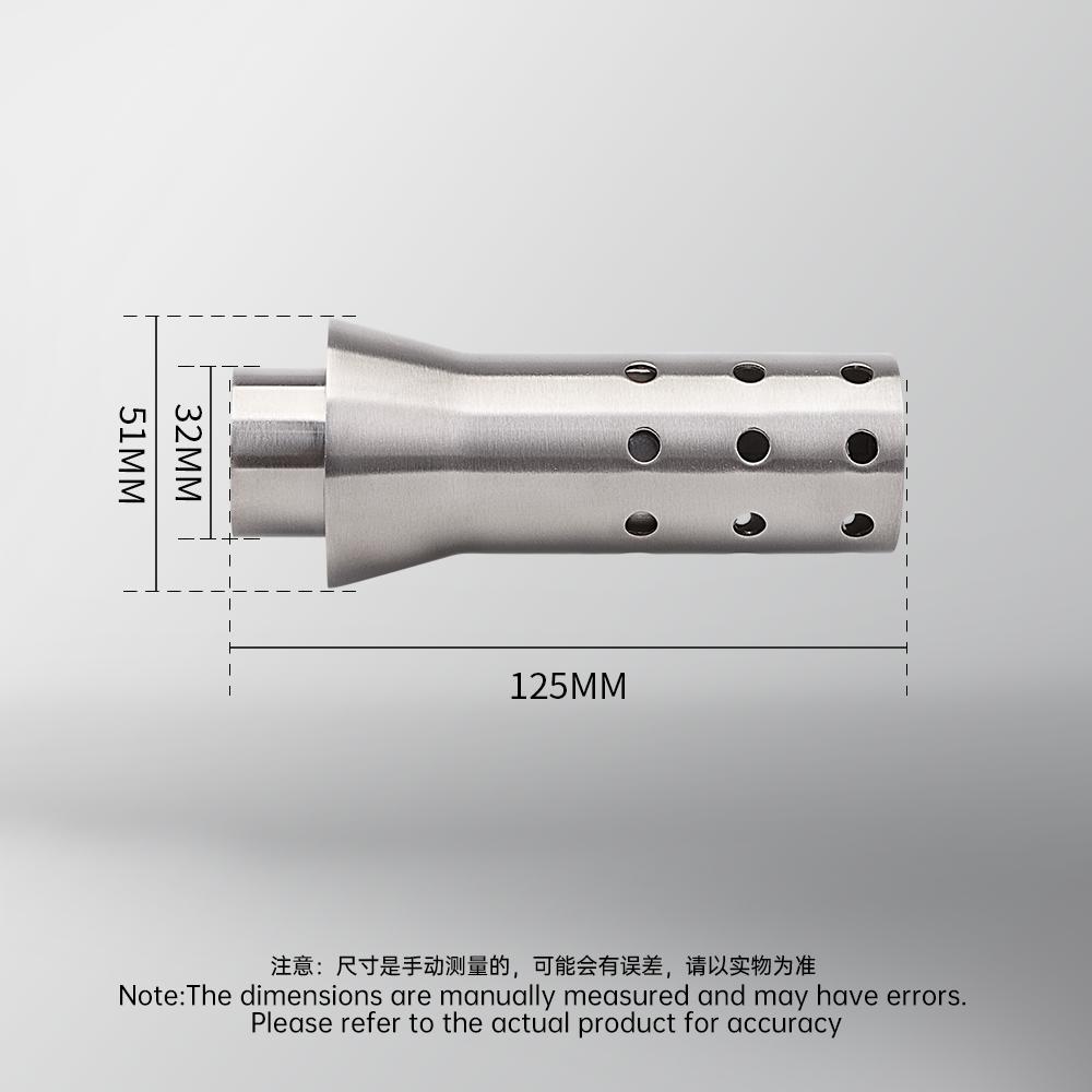 Universal motorcycle muffler, high-quality DB killer muffler, motorcycle exhaust 51 mm