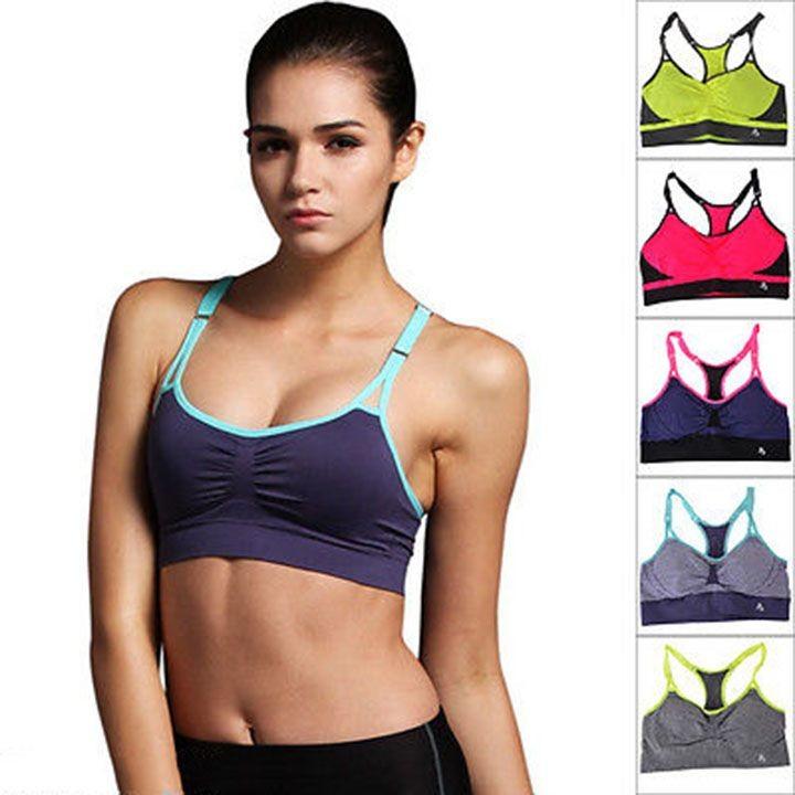 2022 Women's High-impact Sports Bra Breathable Nylon Mesh Beautiful Back Gym Bra