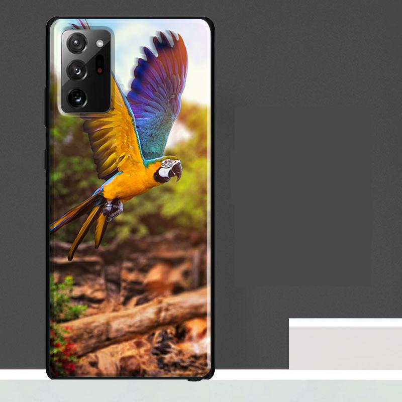Animal Parrot Birds Case For Samsung Galaxy S25 S24 S23 Ultra S9 S10 S20 S21 S22 Plus S23 FE S25 FE Phone Cover