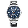 Herrenuhr, Massives Armband, Perfekte Quarz
