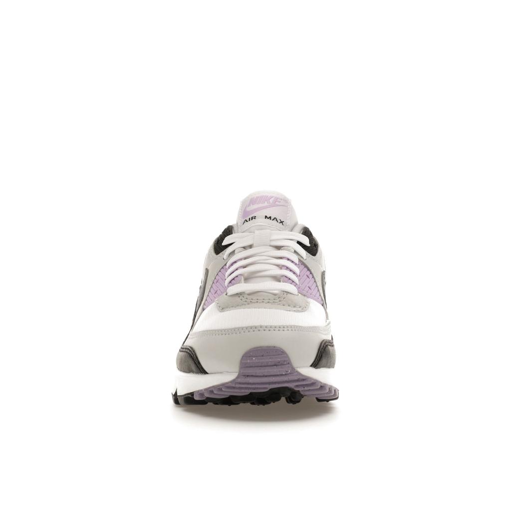 Nike  Air Max 90 Lilac Women Sneakers White Photon-Dust Cool-Grey DH8010-103