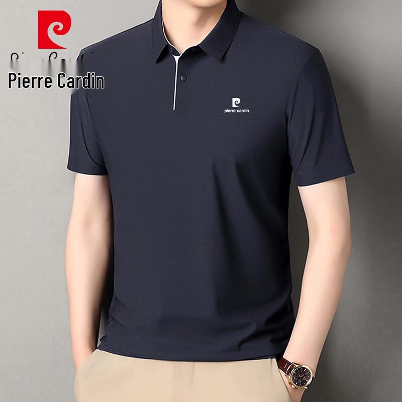Pierre Cardin Men s Summer Ice-Feel Breathable Lapel Polo Shirt 170/50/L