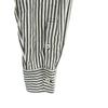 ONASSIS Striped Pattern Long sleeve Button down shirt M white Men's Used