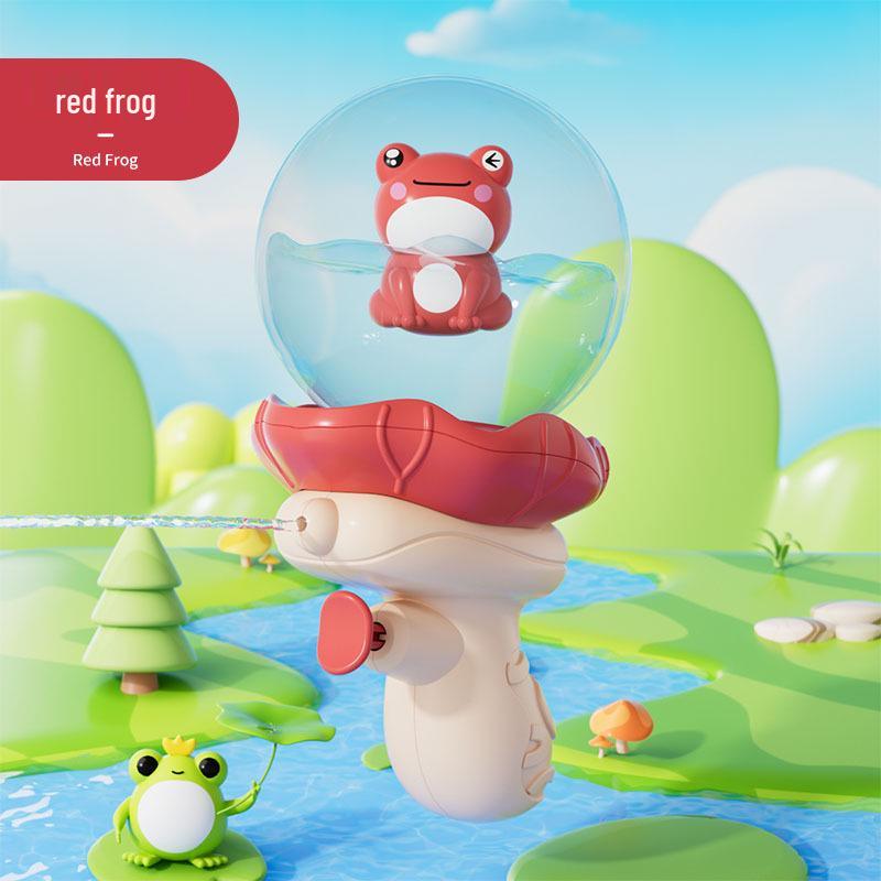 Cute Astronaut Cartoon Frog LED Water Gun - Large Capacity