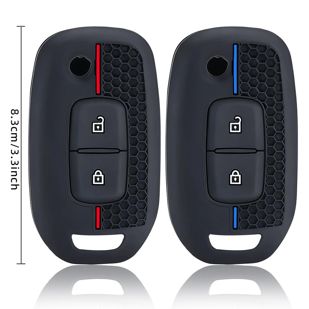silicone Shell For Renault Kadjar Captur Megane Sandero Stepway Logan Clio 5 2026 Arkana 2020 2026 Kwid 2026 Car Key Case Cover
