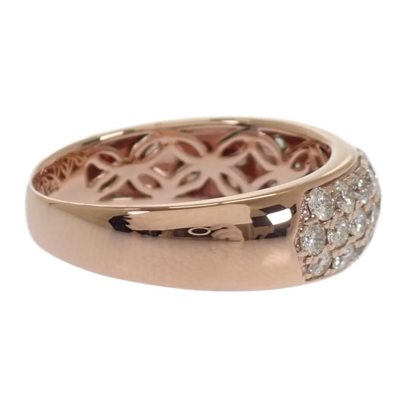 no brand  #14(JP Size) ring K18 Pink Gold Women
