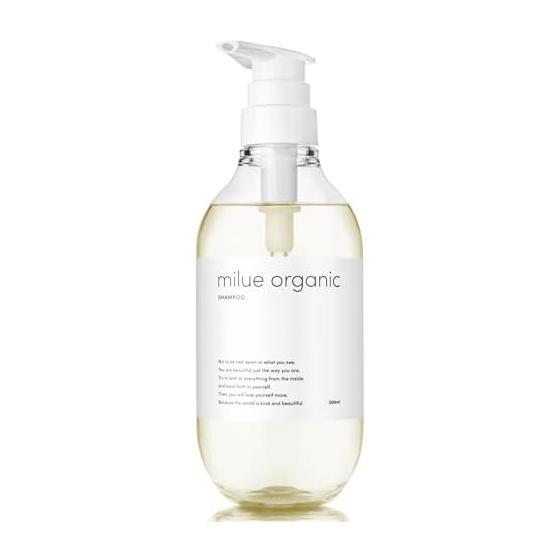 

Milue Organic Shampoo Beauty Salon Exclusive Amino Acid Shampoo (Shampoo 500ml Single Item) Supervised by a Hair Diagnostician