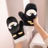 2020Women's Winter Gloves Kawaii 3D Capybara Penguin Cold Weather Warm Gloves for Driving Running Hiking