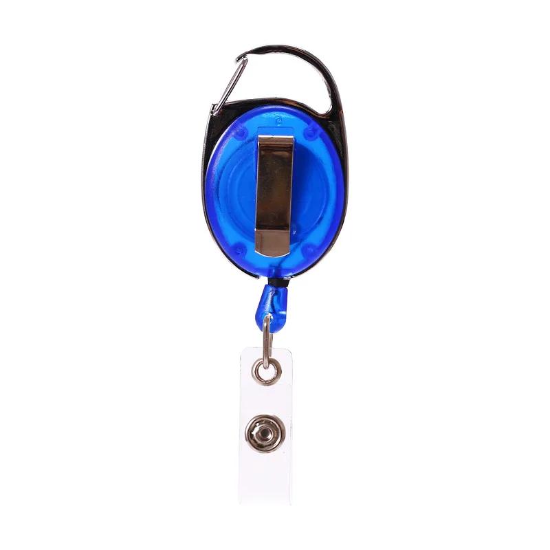 Transparent Card Holder Nurse Retractable Badge Reel Clip Business Card Holde Work Lanyard ID Name Card Cover Case Accessories