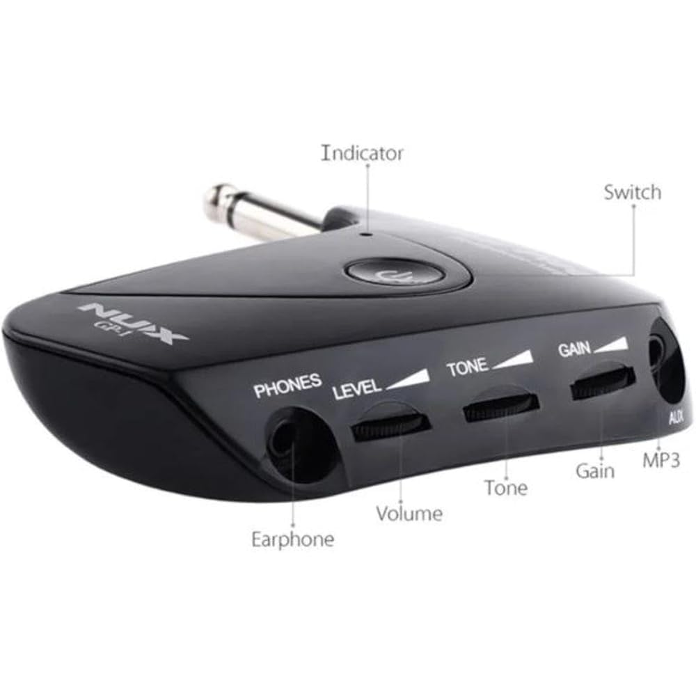NUX GP-1 Classic Rock Guitar Plug Headphone Ampx