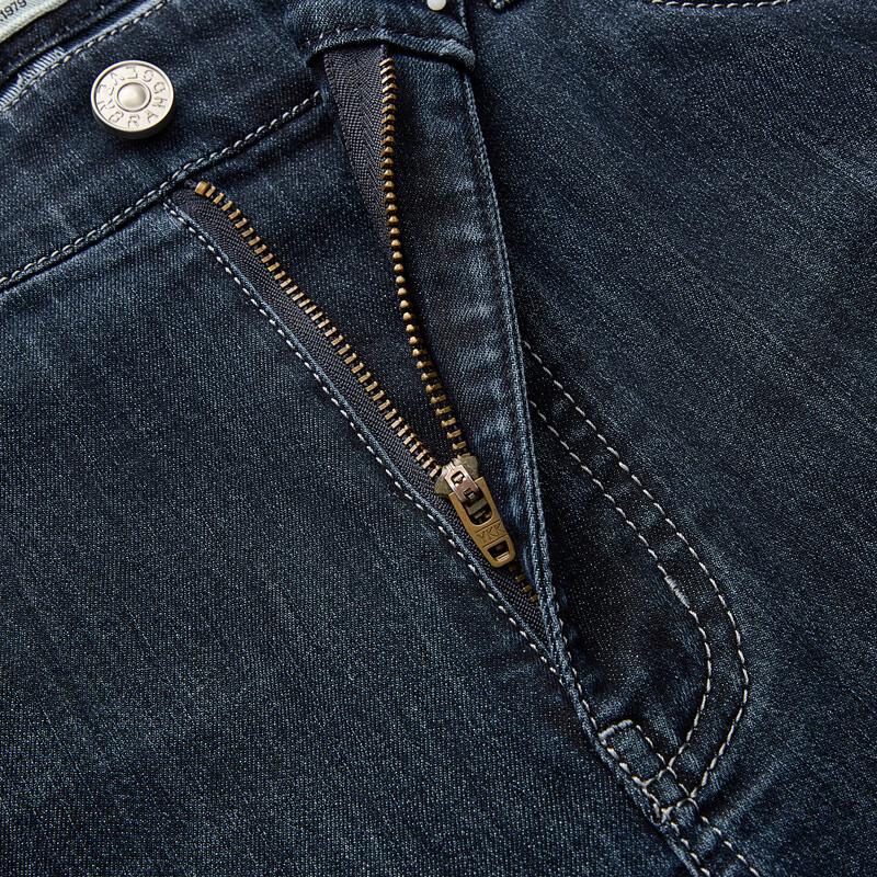 Septwolves Men's Washed Straight-Fit Denim Jeans