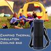 1PC Water Bottle Round Insulation Cover Folding Ice Pack Hot Water Bottle Insulation Cover for Outdoor Picnic Trip