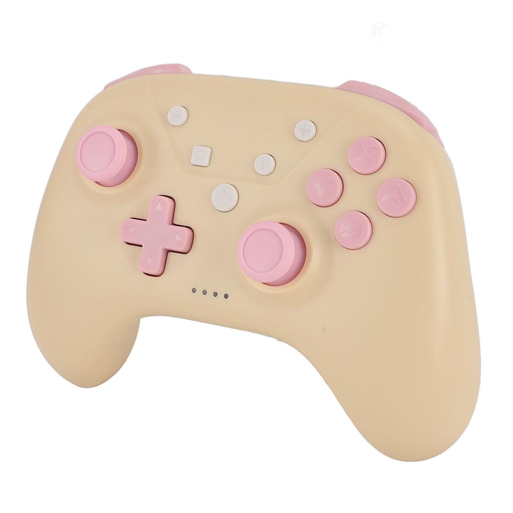 Controlador de Jogo Giroscópio de 6 Eixos Embutido Motor Assimétrico Suporta Função de Rajada Função de Despertar com Um Botão Gamepad Sem Fio