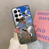 Cute Cartoon Duck Case For Samsung Galaxy S25 Ultra S20 S21 S22 S24 S23 Ultra S9 S10 Plus S25 FE Cover Coque