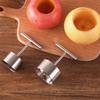 1/2PCS New Stainless Steel Vegetable Drill Fruit Corer Remover Veggie Corers With 2 Sizes for Coring and Hollowing Out  Potatoes