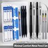 Creion mecanic 0,5/0,7 mm Metal Creion cu mină HB Portabil Creion de desenat Scriere