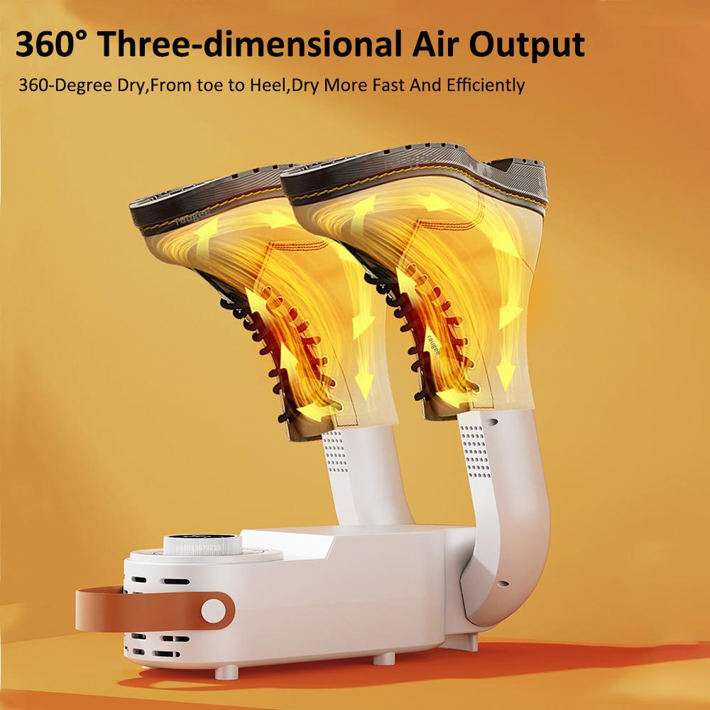 Electric UV Shoe Dryer Foldable Sterilization Shoes Dryer Machine For Socks Boots Gloves Quick Fast Shoe Drying Warmer Heater