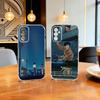 Shizuku Seiji Whisper of the Heart Phone Case Transparent Silicone Soft For SamsungA10,12,20,21S,30,31,40,50,51,52,70,71