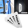 Car Door Sticker Safety Open Warning Reflector Tape For Dodge Charger Journey 2009 Challenger Ram 1500 Caliber Durango