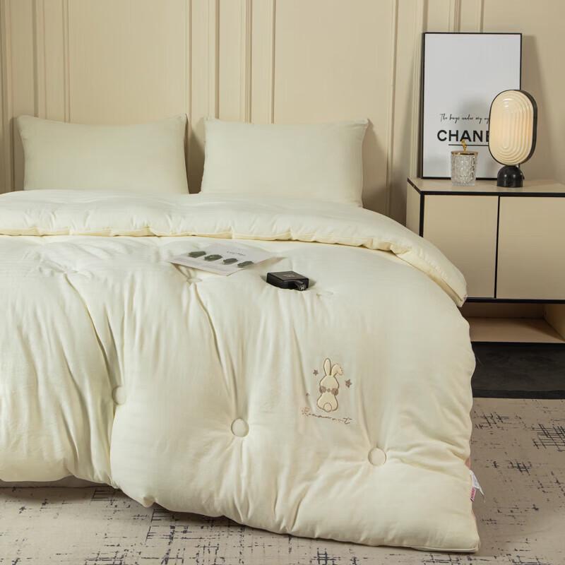 MINISO Washed Jacquard Antibacterial Silk Cotton Quilt