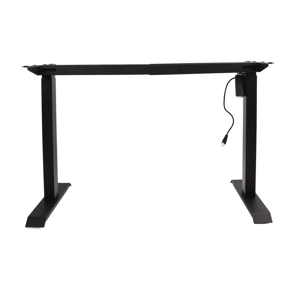 Height Adjustable Desk Frame 120KG Load Bearing Heavy Duty Electric Standing Table Base 100‑240V US Plug
