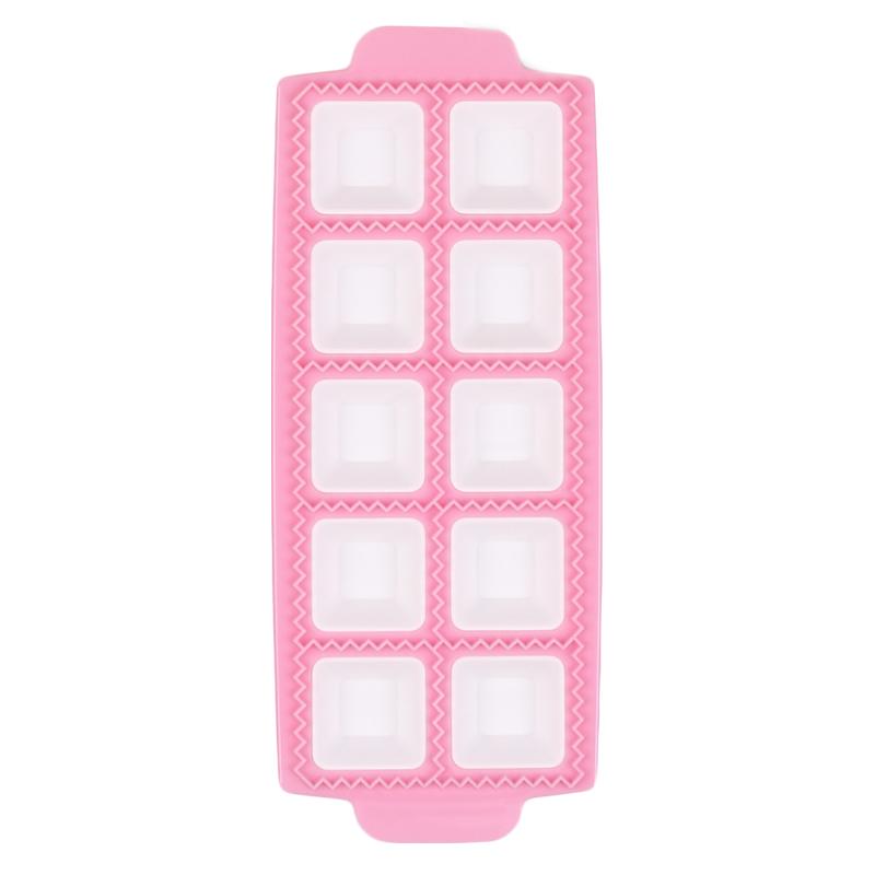 Ravioli Mold Ravioli Maker Plastic Dumplings Mold Heart Round Square Shape Dumplings Maker Kitchen Pastry Tool