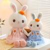 New Sweetheart Rabbit Doll Plush Toys Little Rabbit Pillow Girl Sleeping Pillow Companion Doll Birthday Gift