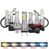 2Pcs LED H7 H4 CSP Car Headlight H11 H8 H9 Car Fog Light 9005 HB3 9006 HB4 Bulbs H1 H3 H16 Lamp DRL Light Auto 6000K 12V White Bulbs 7