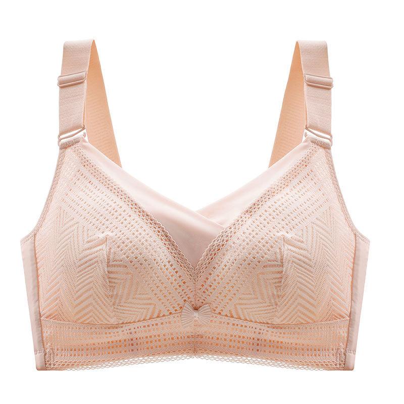 

мода Нижнее белье большого размера, бюстгальтер, тонкий, утолщенный и увеличенный, полные мм, без стального кольца, против провисания, вторичная грудь 34/75B