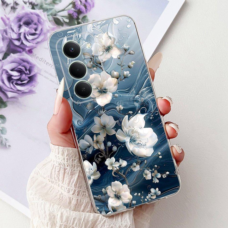 Für Xiaomi Redmi 15 5G Note 15R Elegante Blume Schmetterling Handyhülle Für Redmi Note15R Redmi15 5G Weiche Silikon TPU Hüllen