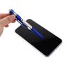 School Students Stationery Writing Pen Stylus Pen Ballpoint Pen with LED Light Cellphone Holder