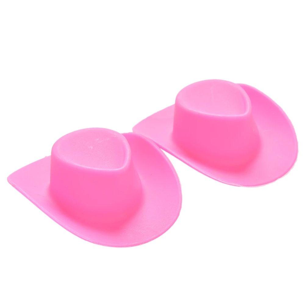 Kids Gift Pink Miniature 30cm Doll Kids Toys Doll Cowboy Hat Mini Hat Cowgirl Doll Hat Doll Cap