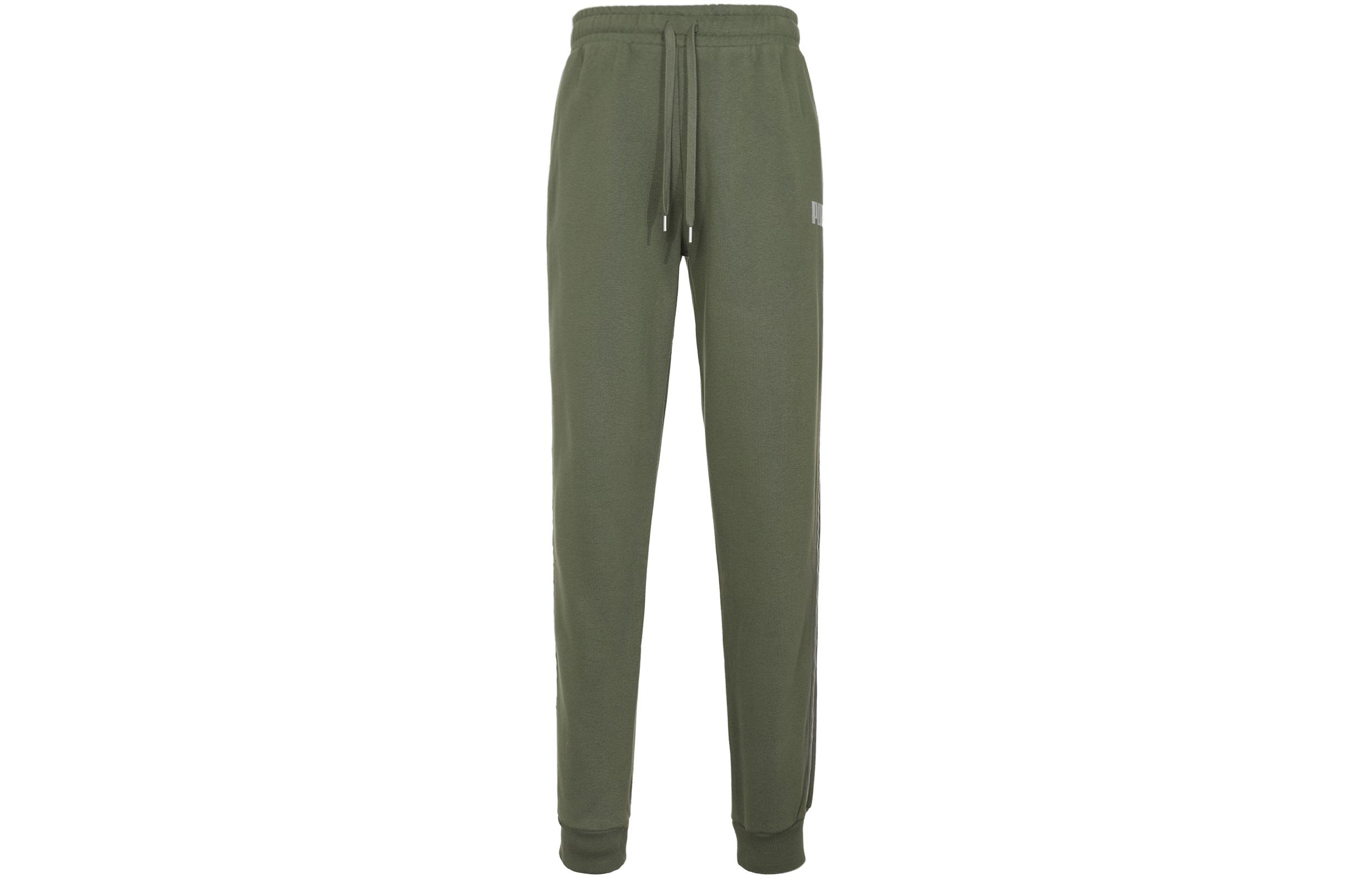 PUMA Трикотажные штаны-джоггеры Мужские Jasper Утепленные с манжетами 587142-64 XS
