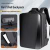 REWELL 3D-geformter wasserdichter Rucksack mit Zahlenschloss