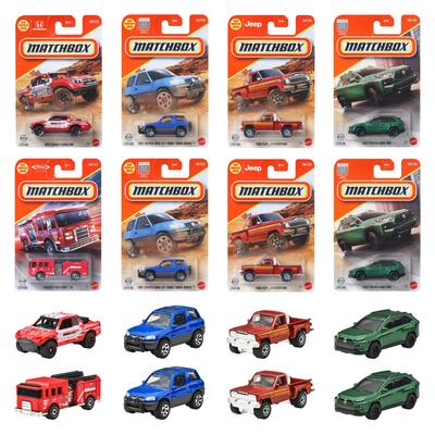 Matchbox Basic Cars Assortment 24 Miniature Vehicles Ages - (Box Set) - 3+ - Multi-color (30782-987D)
