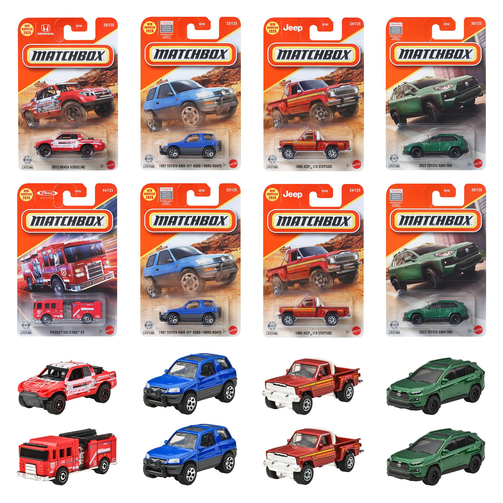 

Matchbox Basic Cars Assortment 24 Miniature Vehicles Ages - (Box Set) - 3+ - Multi-color (30782-987D)