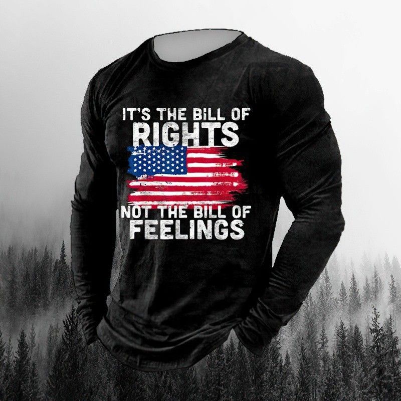 

Весенне-осенняя футболка с круглым вырезом и 3D-принтом с рисунком американского флага, модная, повседневная, спортивная, с длинным рукавом, мужская 5XL