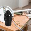3D Printed E27 Lamp Holder Pull Chain Socket Black Plastic Lighting Accessory Lamp Base With Pull Chain Light Fixture