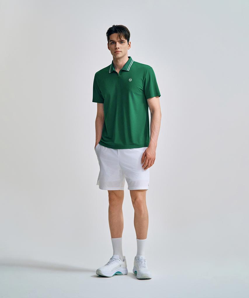 SERGIO TACCHINI M Zipper Neck Polo