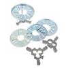 High Quality Stainless Steel Air Swirler For Waste Oil Burners Part Flame Stabilizer Disc Ring For Combustion Machine