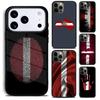 Latvia Flag Phone Case for iPhone 17 16 15 Pro Max Air 14 13 12 11 Plus Shockproof Capa Cover