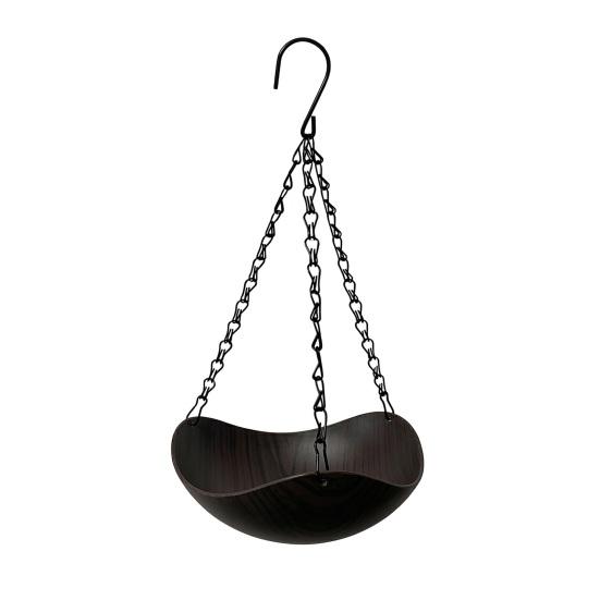 Yousheng Outdoor Bird Feeder, Garden Hanging Bird Feeder, 1 or 2 Bowls Backyard Bird Feeder for Wild Birds Patio Porch