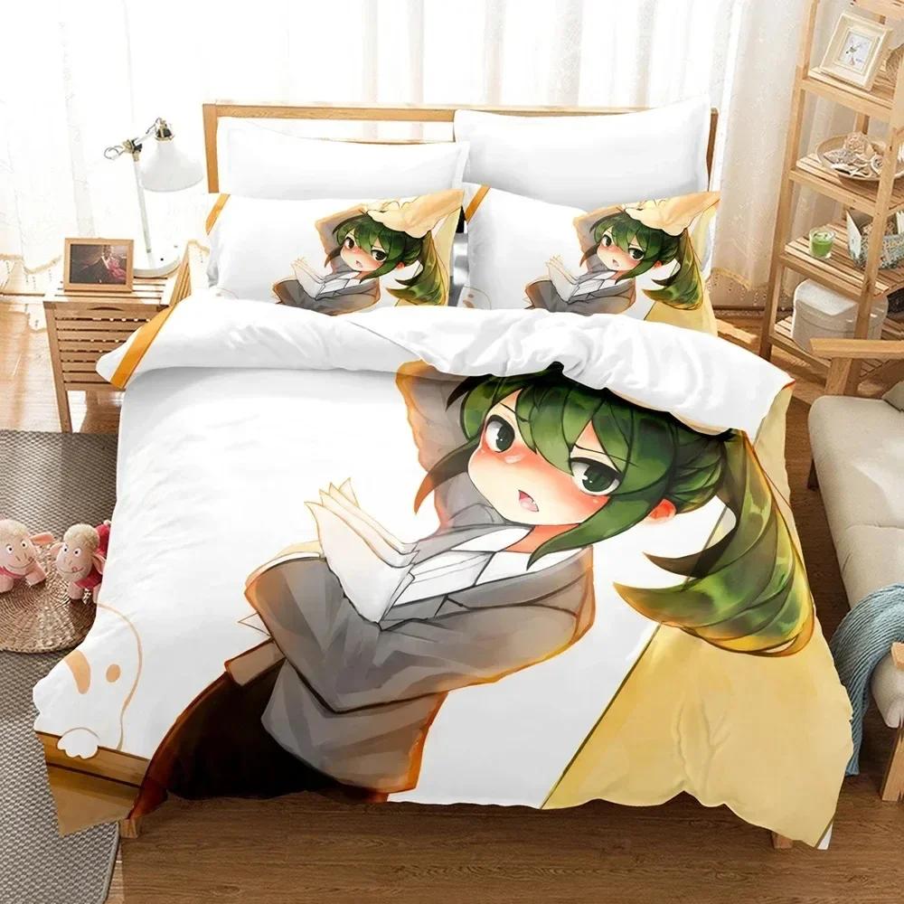 3D Mein Senpai ist nervig Bettwäsche-Set Gedrucktes Bettwäsche-Set Mit Kissenbezug Bett Weiche Bettbezug Weiche Einzel Doppel König Super King-Größe Abmessungen