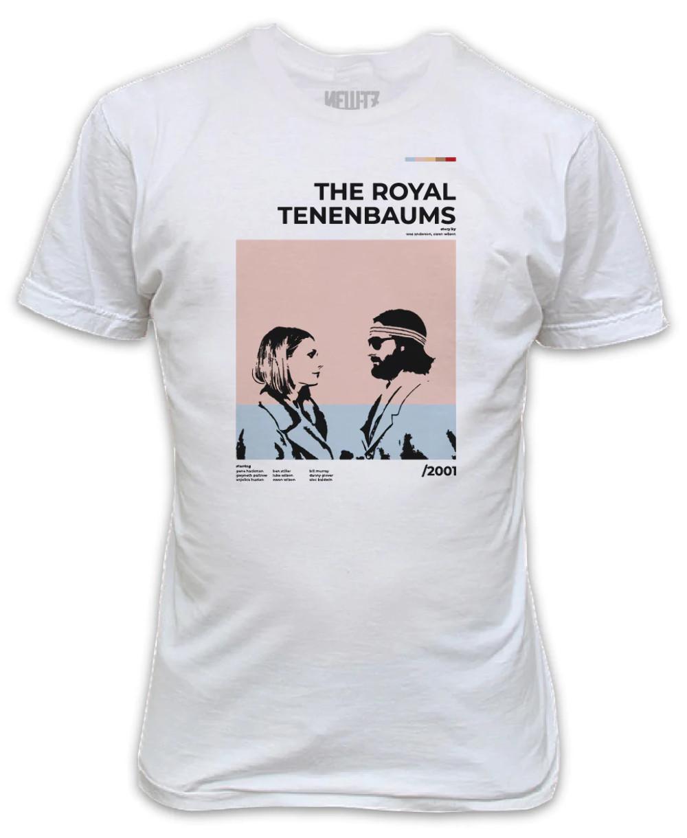 The Royal Tenenbaums Inspired Movie Poster T-Shirt Wes Anderson Retro Vintage XL