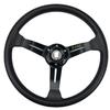 Universal 350MM Racing Competition PU Steering Wheel for Car Modification