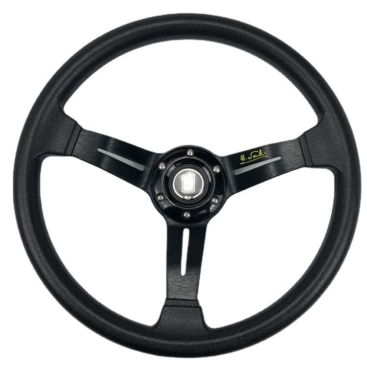 Universal 350MM Racing Competition PU Steering Wheel for Car Modification